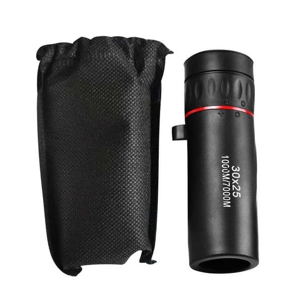 7X Hunting Monocular 4 Prism Waterproof Low Light Night Vision Tescope for Outdoor Travel Bird Watching Monocular Y251017