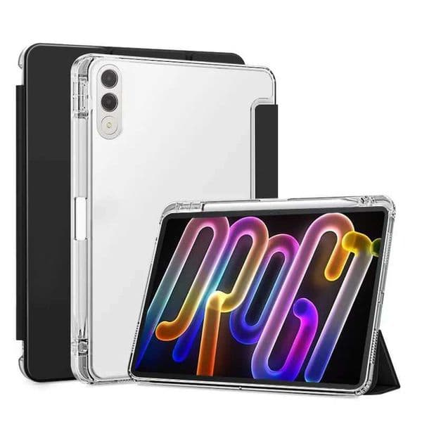 For Xiaoxin Pad Pro GT 111 inch 2025 Case with Pencil Holder Clear TPU Back For Xiaoxin Pad Pro GT TB710FU Tablet Cover H251122