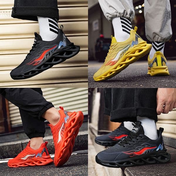 2025 Free Shipping Mens Trainers Running Shoes Breathable Fashion Lightweight Sneakers Flamestrike Chinese Style Mesh Woven Runners Sports Outdoor Shoes dhgate