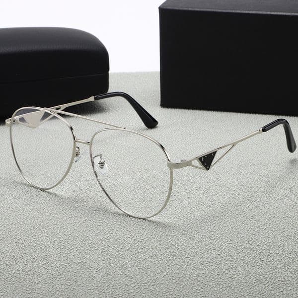 2026Luxury Designer Sunglasses Women Pilot Womens Classic Oval Eyeglasses Polarized Beach Shading UV protection Glasses Men With Box Case