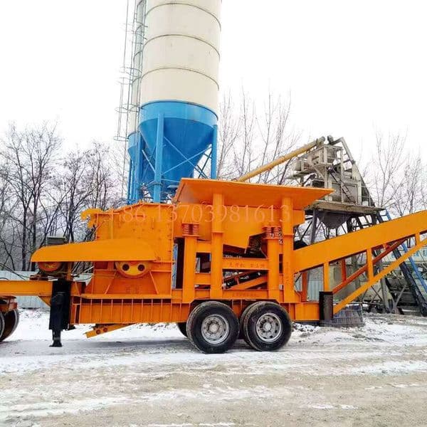 New Fast Delivery Quarry Rock Primary Crushing Plant Wheel Mounted Mining Stone Mobile Jaw Crusher