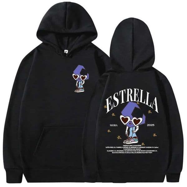 Singer Mora Tour 2025 Fans Hoodie Men Women Loose Fleece Fashion Pullover Sweatshirt Autumn/Winter Oversized Hooded M251124