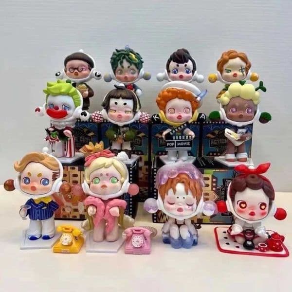 Hot New Bubble Mart Skullpanda Like A Play Series Blind Box Handmade Doll Birthday Gift Sp Trendy Play M260319