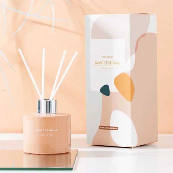 YXYMCF Aromatherapy Household Fragrance Reed Diffuser Sets Air Freshener Bedroom Diffuser Bottle Ornaments Toilet Essential OilW251124