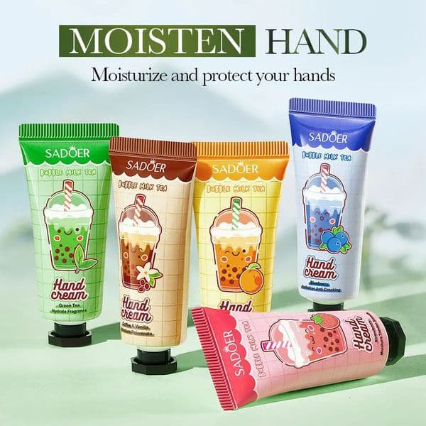 SADOER Coffee Vanilla Moisturizing and Rejuvenating Fall Winter AntiCrack Hand Cream Daily Care Perfect Gift for Women 251103
