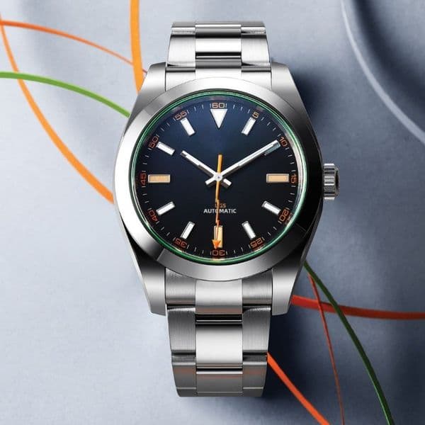 Classic Men Watch Stainlesss Steel Casual Calendar Quartz Fashion Wristwatches 1525