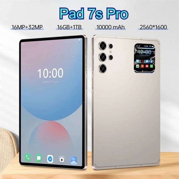 New Pad S Pro Tablet Inch Global Version Android G G Dual SIM GB TB PC Mah Tablets For Children Kids Tabsmartphone