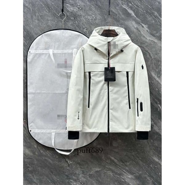 4 5E6a Men's Winter Warm Windbreaker Designer Series Detachable Hooded Anti-Counterfeiting Grenoble Down Puffer Jacket Size 1--5 Q2