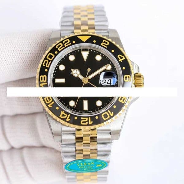 Designer Original 1to1 Brand watch Guangzhou Laojia Green Fashion High Beauty Versatile Light Luxury Fully Automatic Mechanical Luminous Water Ghost Mens Watch