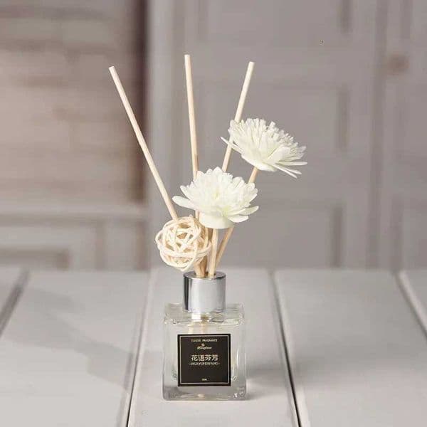 Indoor air freshener plant floral aroma hotel style fragrance reed diffusion decoration bottleW251124