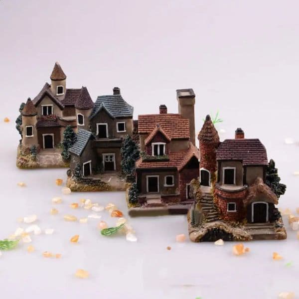 Micro decorative resin decoration technology house fairy garden micro landscape home decoration 250424