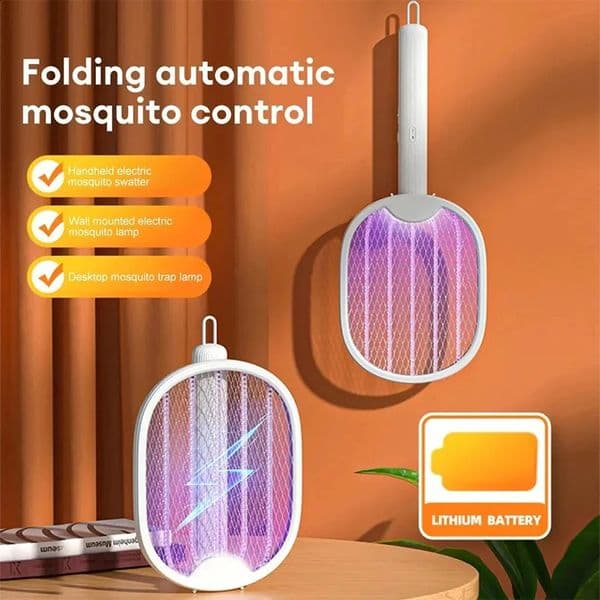 Foldable electric mosquito killer with UV lamp USB charging fly and bat 250425
