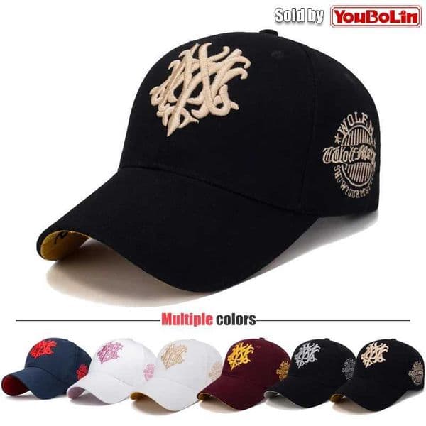 Chrysanthemum 3D Embroidery Cotton Adjustable Hard Top Baseball Cap Sun Hat Trucker Caps Dad HatsT251125
