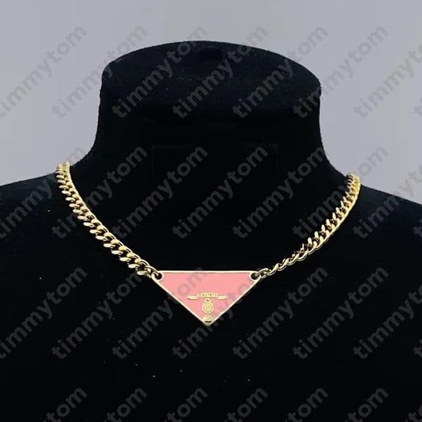 2025 Fashion Trends Classic Stainless Steel Jewellery Luxury Designer Mens Hip Hop Necklace Womens Inverted Triangle Necklace