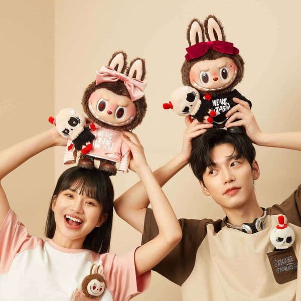 Lububu The MONSTERS Catch If You Like Me Seriesvinyl Doll Gift Box Vinyl Plush Action Figures Pmt