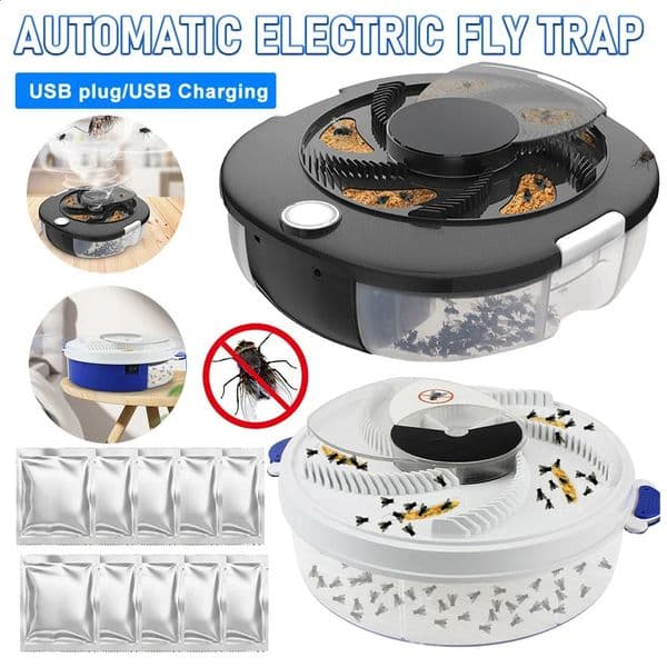 Indoor and outdoor fly catcher electric insect killer automatic USB repellent 250425