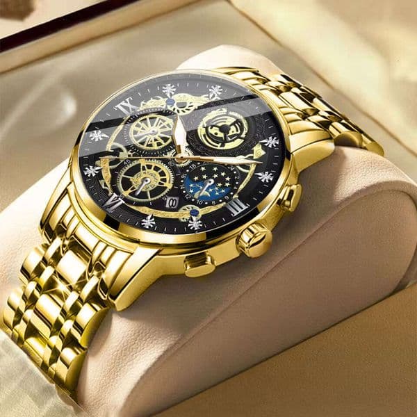 Men's Quartz Watch Hollow New Concept Waterproof Hot Trend