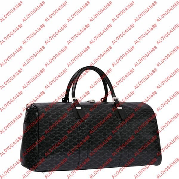 50CM Boston Duffle Bag Designer Luxury Luggage Neutral Outdoor Travel Bag Genuine Leather Men Women Sports Travel Bag Crossbody Vintage Vacation Luggage Packs