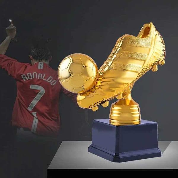 Golden Shoe Award Plastic Trophy Football Trophy Plastic Craft Gift Souvenir Zinc Alloy Trophy MedalW251125