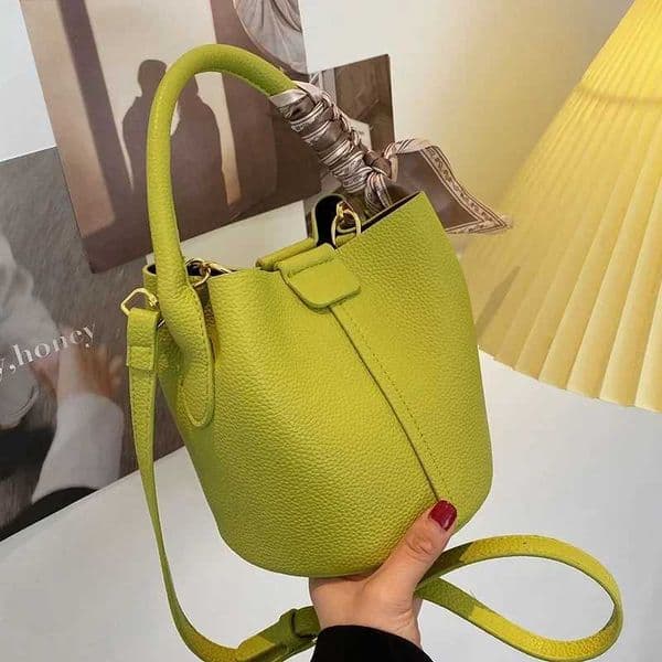 High quality bucket bag womens cross shaped bag fashionable mini shoulder messenger bag womens handbag design shoulder bag Z250425