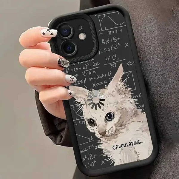 Cartoon Cute Animal Ins Phone Case For iPhone 15 13 16 14 Pro Max 12 11 7 8 16E SE X XR XS 2020 Shockproof Silicone Soft CoverM251125