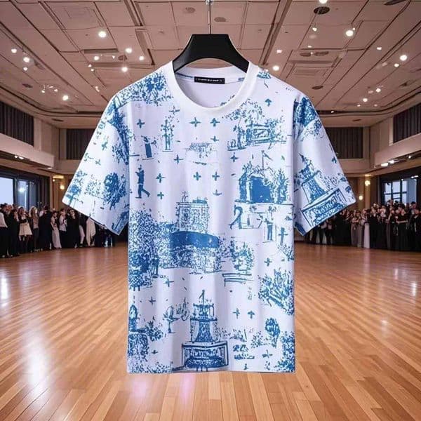 Summer Men Designer T Shirts Cotton Loose Casual Tees Letter Print Short Sleeved Shirt Fashion Hip Hop Streetwear Clothing Tee Shirt
