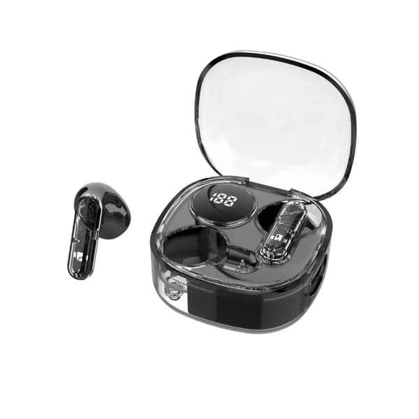 M20 MAX Transparent Warehouse High Quality M20 MAX Wireless Bluetooth Headphones Digital Display Running Horse Light TWS In Ear