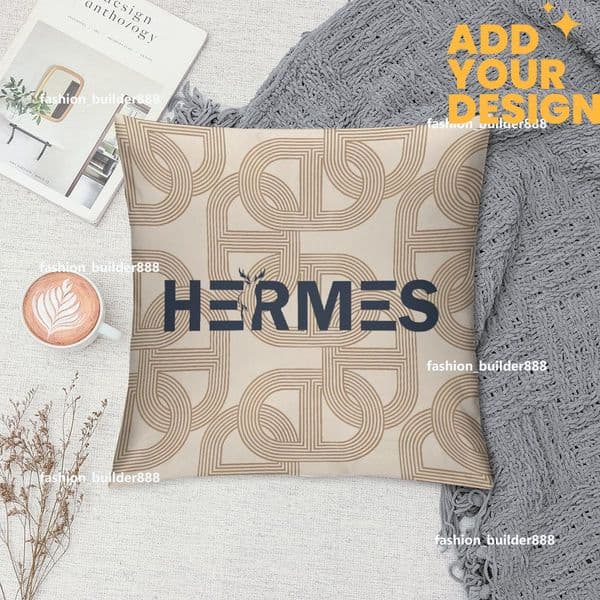 Custom H Designer Horse Luxury Art Artwork Contemporary Home Decorative Throw Pillow Case Cushion Covers for Bedroom Sofa Living Room 18X18 Inches H23