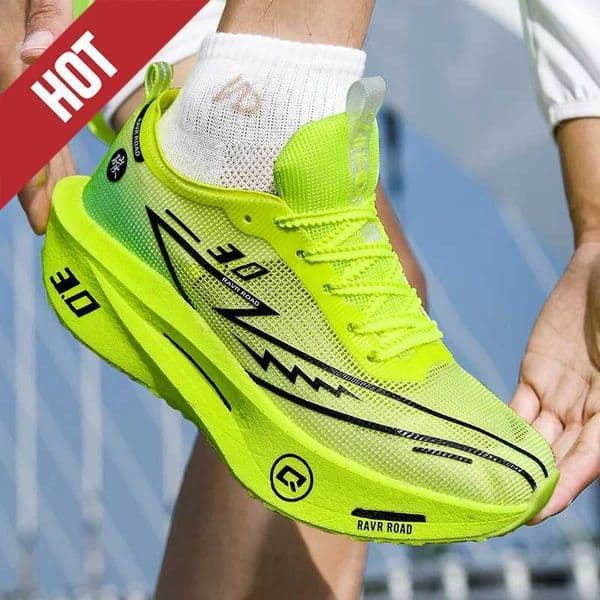 Air Running Shoes Men Sports Marathon Carbon Plate Breathable Lightweight Women Comfortable Athletic Leisure Sneakers Soft Sole Z251125