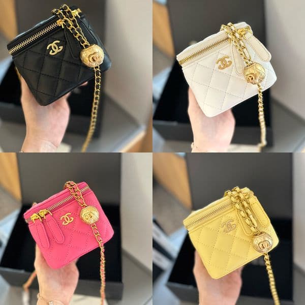Designer Bag Mini Cosmetic Bag Cases Makeup Bag Designer Micro Vanity Bag Crossbody Shoulder Designer Tiny Cosmetic Nano Make Up Bags Coin Purse Wallet width 11cm