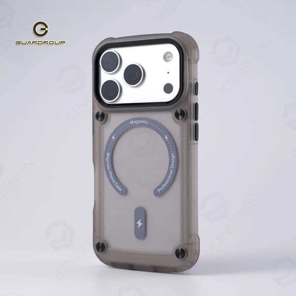 Magnetic Frosted For Shockproof Case For iPhone Air 17 16 Pro 15 14 13 Max Translucent Wireless Charge Anti-fall CoverM251125