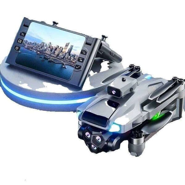 M New Folding Drone Screen Min Battery K Movie Camera Optical Flow Position Aircrafting Obstacle Avoidance BrushlessIntelligent UAV