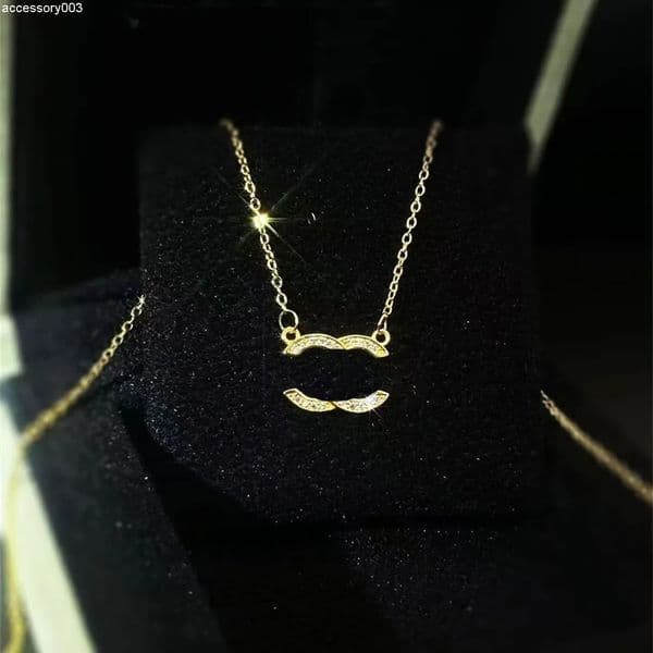 Pendant Necklaces Pendant Necklaces Necklace designer necklaces luxury necklace designer women metal diamonds letter charm necklace long style gift Various