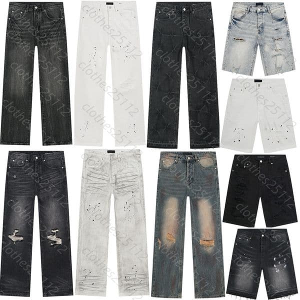 baggy jeans for mens designer jean shorts fashion holes joggers pants running pantalon high quality casual slim fit denim pant retro streetwear jogging sweatpants