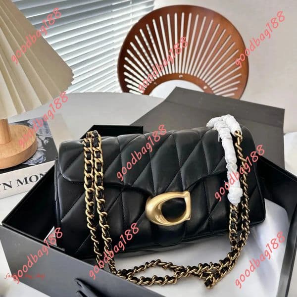 New Crossbody Shoulder Bags Tabby 26 Envelope White Small Chain Women Clutch Flap Satchel Bags Black Purses Genuine Leather Tote Hand Bag High Quality