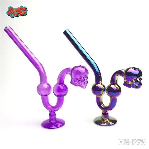 Premium Water Dog Glass Oil Burner Water Pipe With Stand or Without Stand Glass Pipe With Holder Smoking Accessories