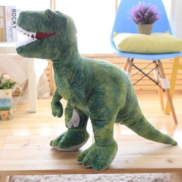 Hot 50cm-80cm Cute Simulation Dinosaur Plush Toys Stuffed Animals Plush Dinosaur Pillow Tyrannosaurus Rex Dolls Boys Girls GiftsT251126