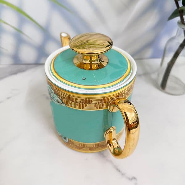 Translucent Bone China Teapot - 6Ml, Thin-Wall Design, Heat-Retaining, Microwave & Oven Safe B5