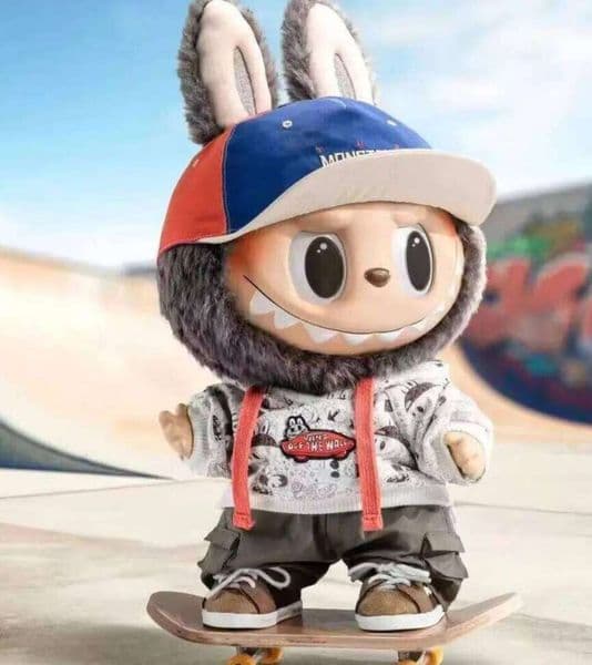Labubu X Vans Collaborative Limited Edition Vinyl Plush Doll New Year s for girls