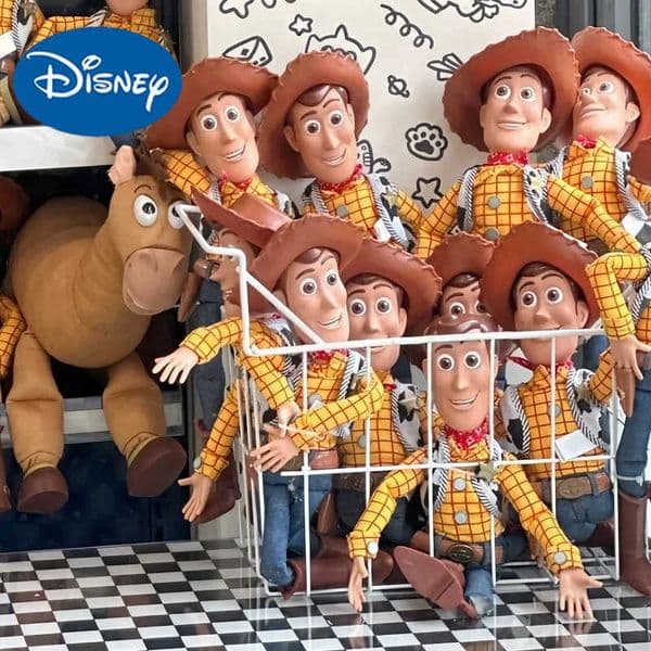 Disney Original Toystory Toy Story 4 Woody Mount Hearts Horse Bullsey 18 Inch Interactive Sound Models Toys Kids Cute Present Hot Gift H251126