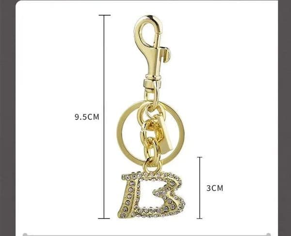 bag Designer Letter Co ch Keychain alloy luxury Keychains Metal Holder Car Keyrings Key Chain Fashion Accessories cherry purse charm