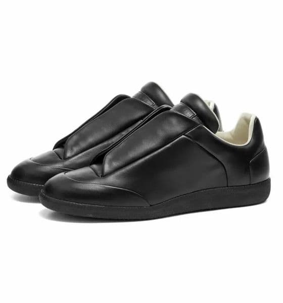 designer shoes MM 22 maiso Future Low sneakers shoes mens soft leather rubber sole skateboard casual walking comfort discount man runner sports