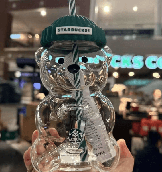 2026--US Stock Star bucks Bear Cup Bearista Cups Tumbler Water Bottle Cold Mugs Limited Edition Christmas Gift