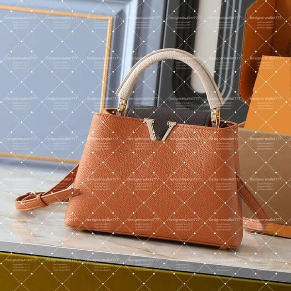 10A Mirror Quality capucines designer tote bag handbag Top shoulder Bag womens luxury leather clutch pouch crossbody bags handbags M12956 M00014