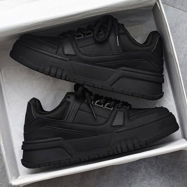 Ddmysports Men S Autumn New Breathable White Niche Design Versatile Youth Sports Shoes Thick Sole Casual Sneakers For Outdoor Shoes