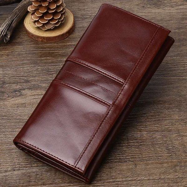SCHLATUM Women Leather Wallet Long Multifunction Business Card Holder Brand Fashion Female Purse Designer Wallet