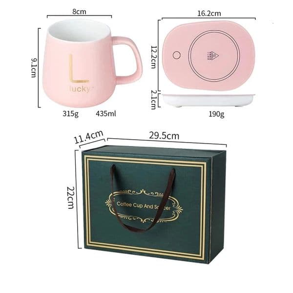Coffee Mug Warmer Pad Cup Heater er Constant Temperature Heating USB Electric Mat Set Milk Tea Home Office Gift y251126BANJIA