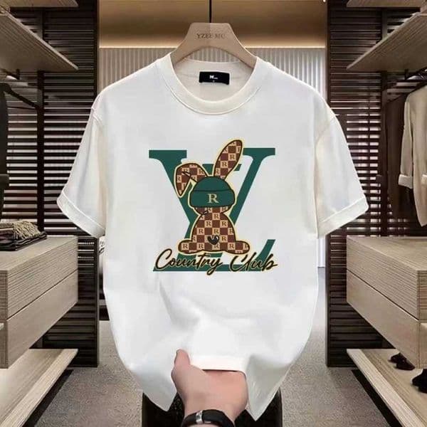 Womens T-Shirt New summer printed letter trend brand fashionable round neck mens T-shirt cotton top casual couple T-shirt T260416