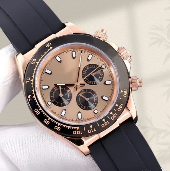 Luxury Hot selling Men's VK Quartz Watch Design Watch Luxury 40mm New Chronograph Fashion Watch 904L All Stainless Steel Watch Swimming Sapphire u1 Watches