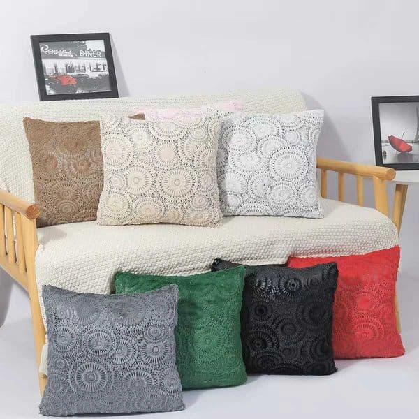 Pack of 2 soft gold-plated plush throw pillow cover with sunflower patterns for sofa living room car interiorno pillowcoreW251127